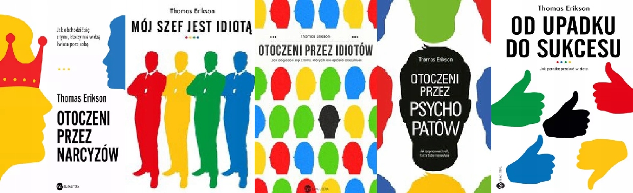 Otoczeni Od upadku Mój szef Erikson 5 książek-Zdjęcie-0