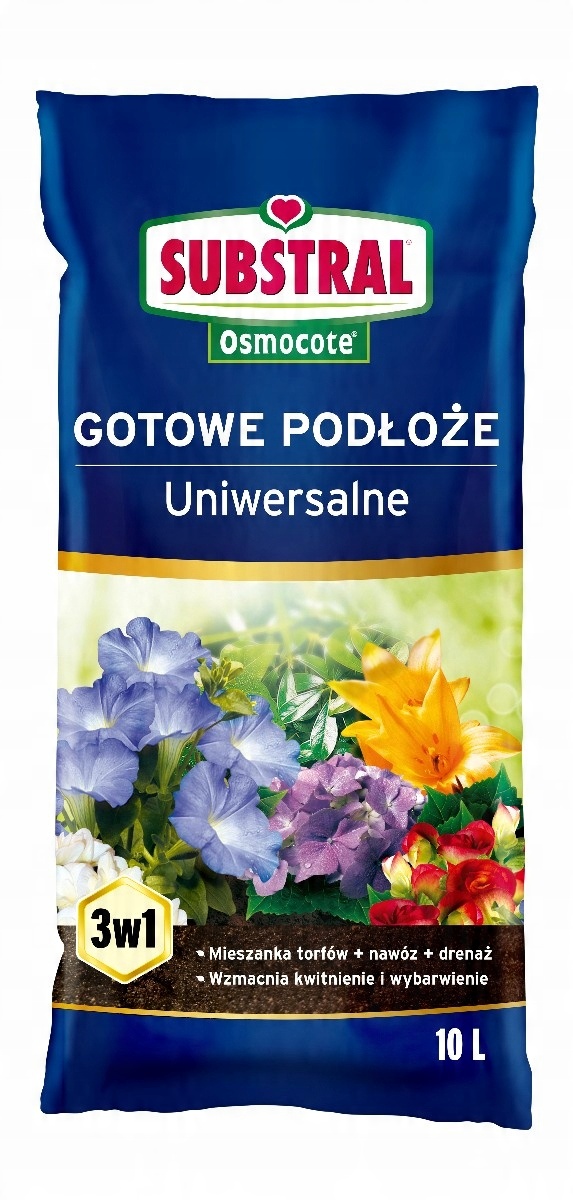 

Ziemia Podłoże Uniwersalne Osmocote 10L Substral