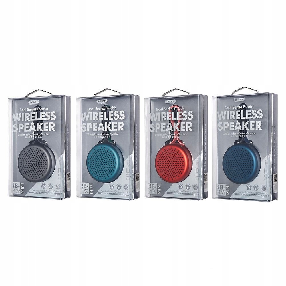 REMAX głośnik bezprzewodowy / bluetooth Boel Stereo RB-M39 mini czerwony Marka Remax