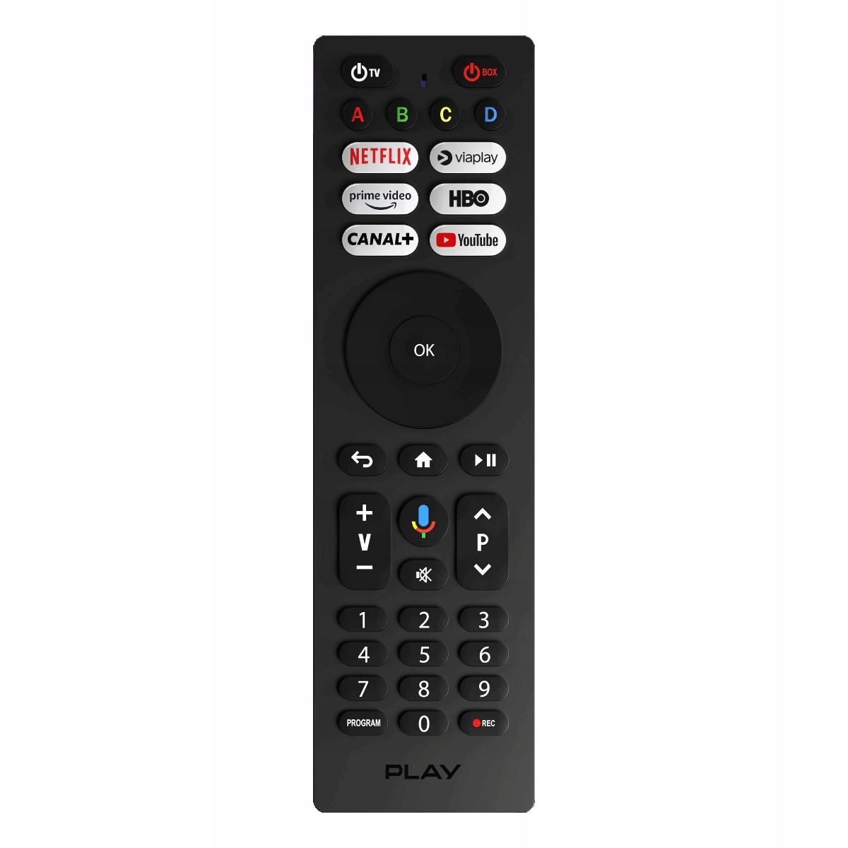Dálkový Ovladač Pro Play Tv Box Nový RC475