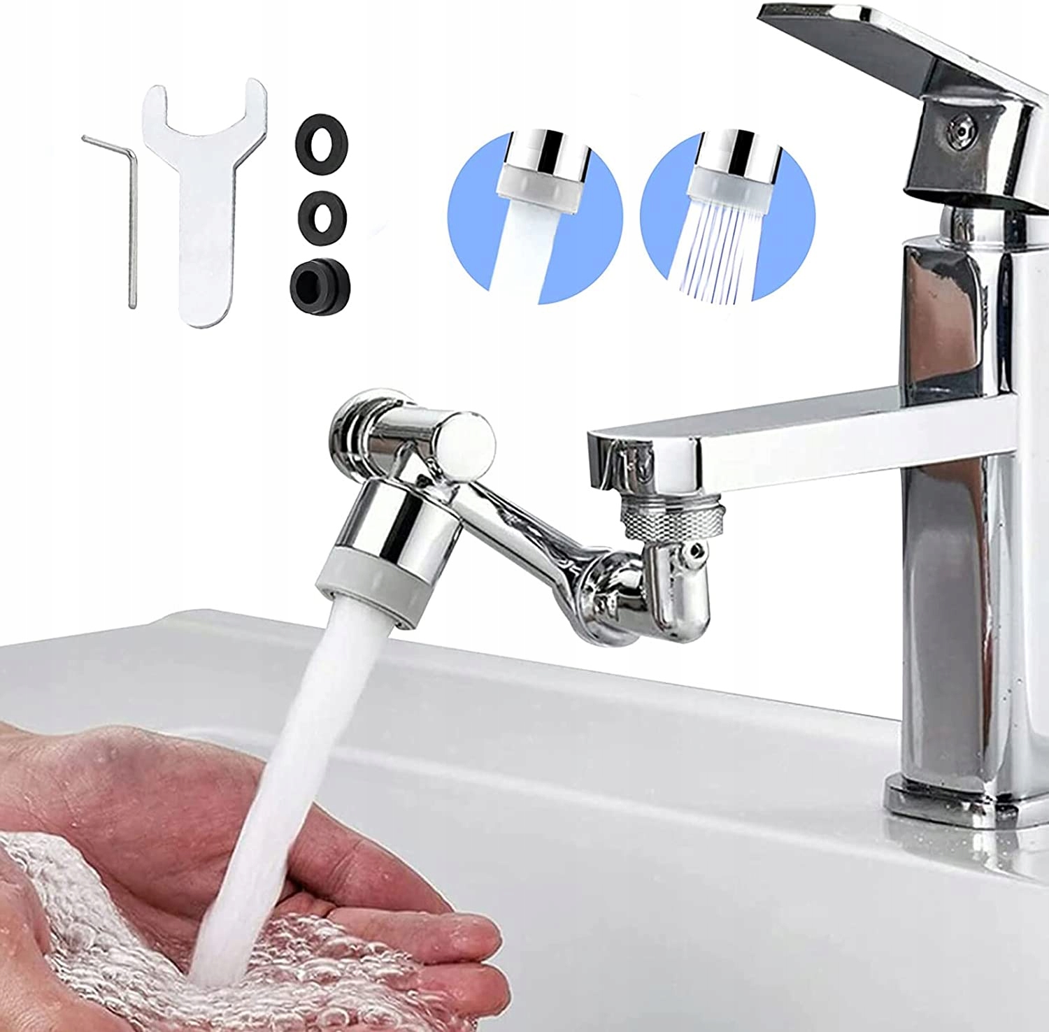 

1080° Obrotowy Przedłużacz Aerator Kranu