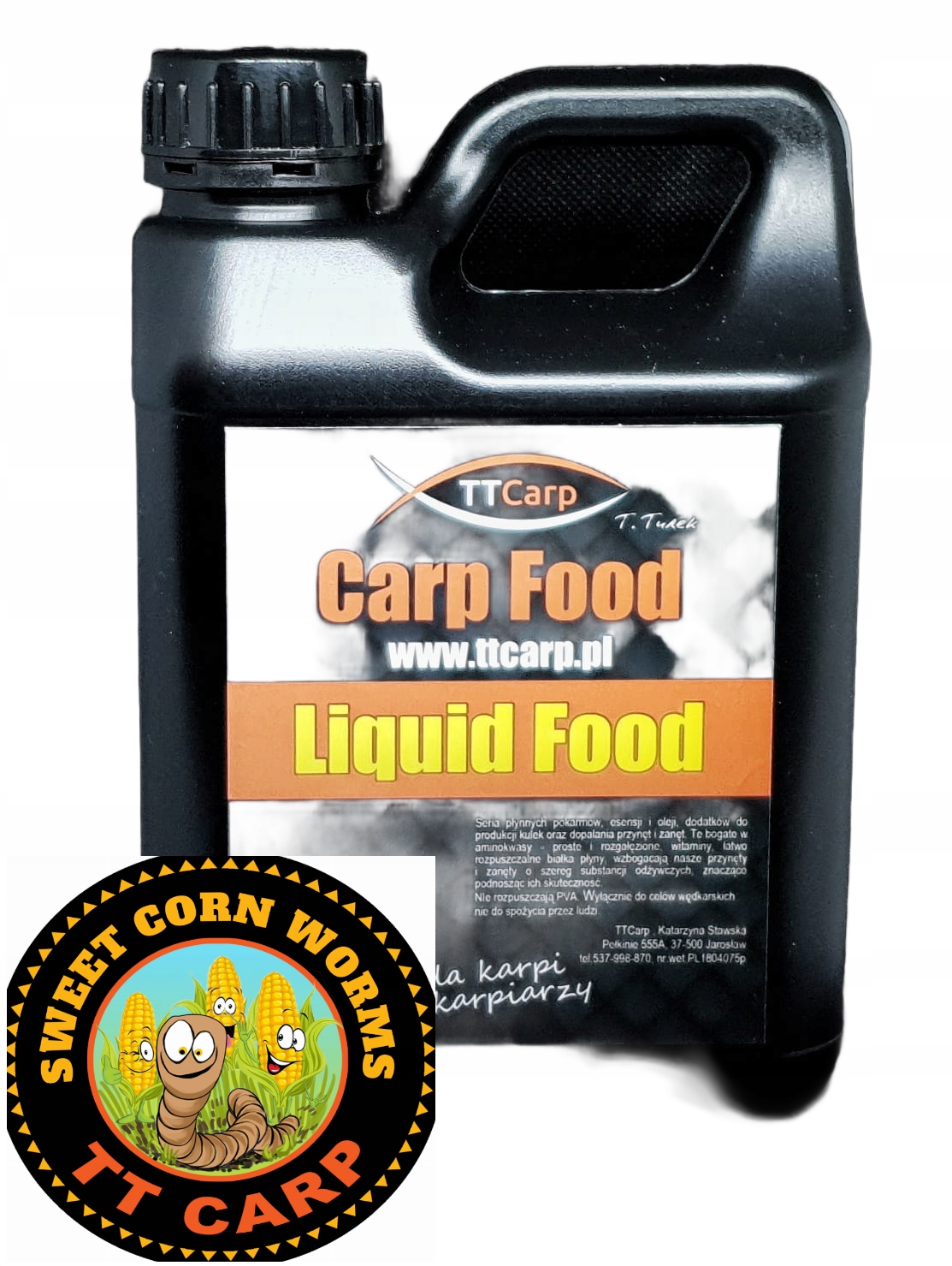 TTCarp Liquid Csl Słodka Kukurydza 1000ml