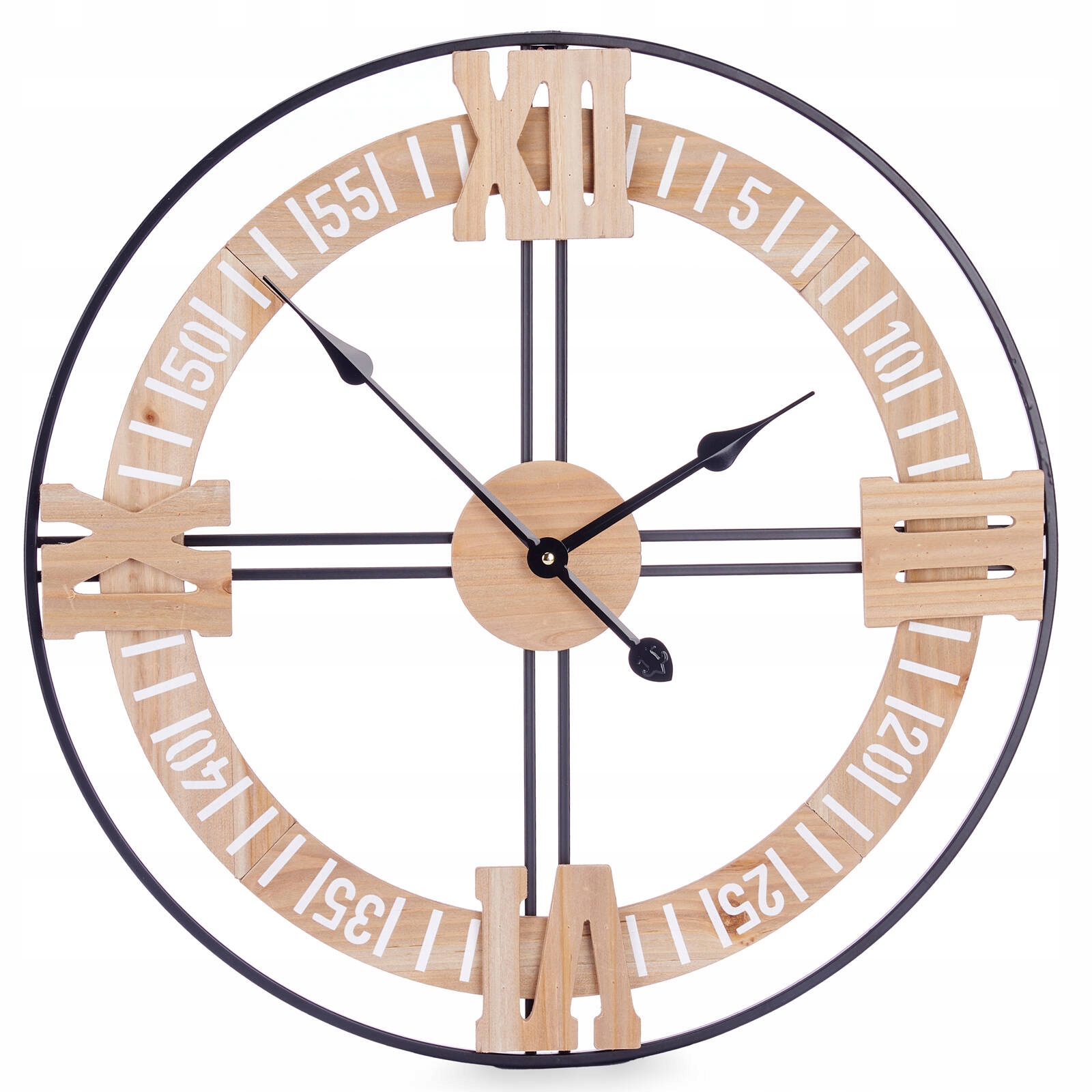 Loftový Časovač S Časovačom, 60 CM, Minimalistický, Giftdecor