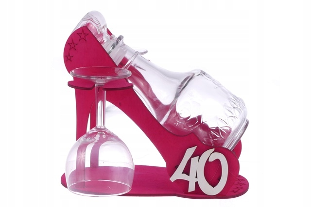 

Zestaw Karafka kieliszki na 40 Urodziny