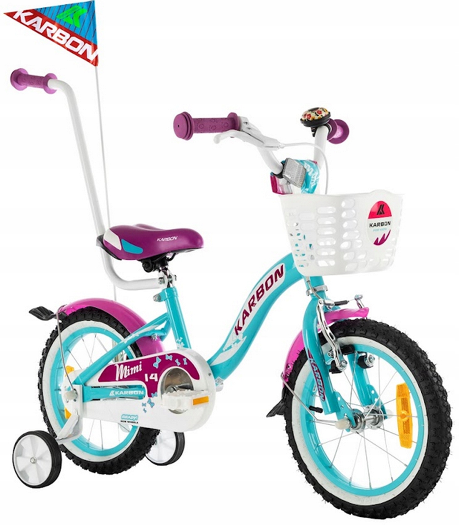 Rower 14 Karbon MIMI Frozen Polski dziecięcy