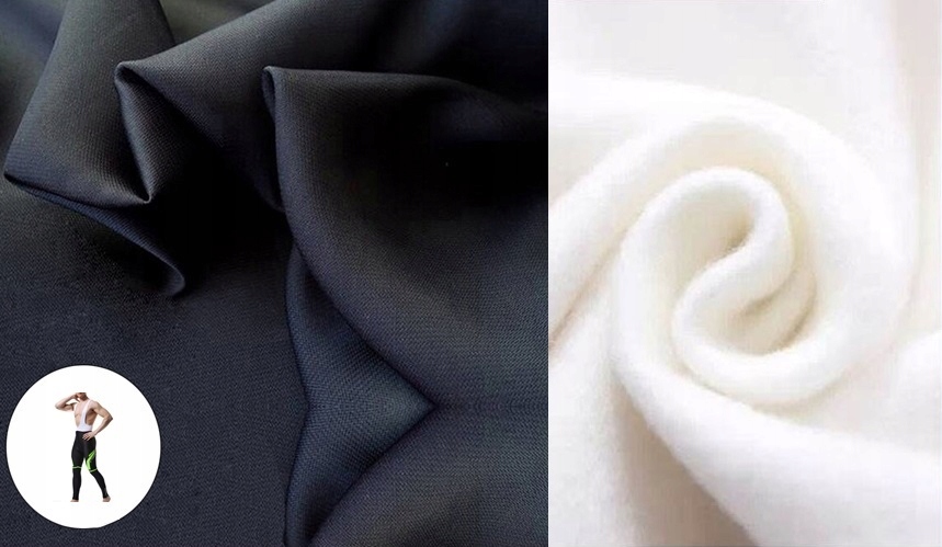 SPODNIE ROWEROWE MĘSKIE OCIEPLANE DŁUGIE Z WKŁADKĄ Długość nogawki długa