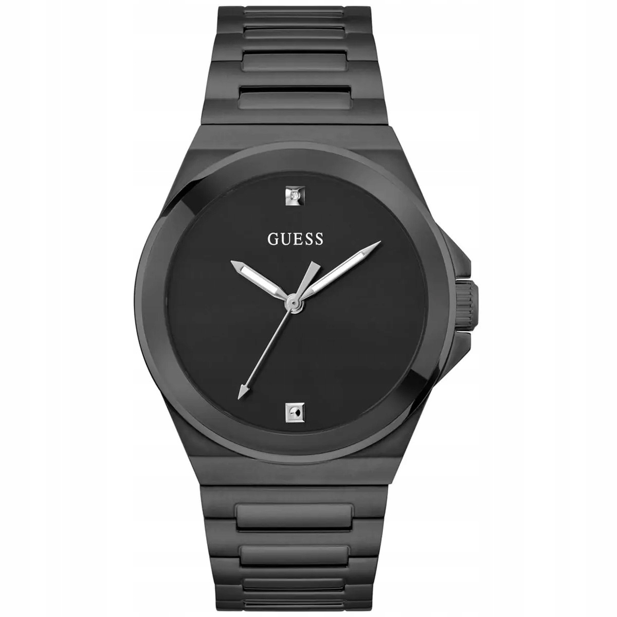 Pánské Hodinky Guess GW0833G2 černý náramek
