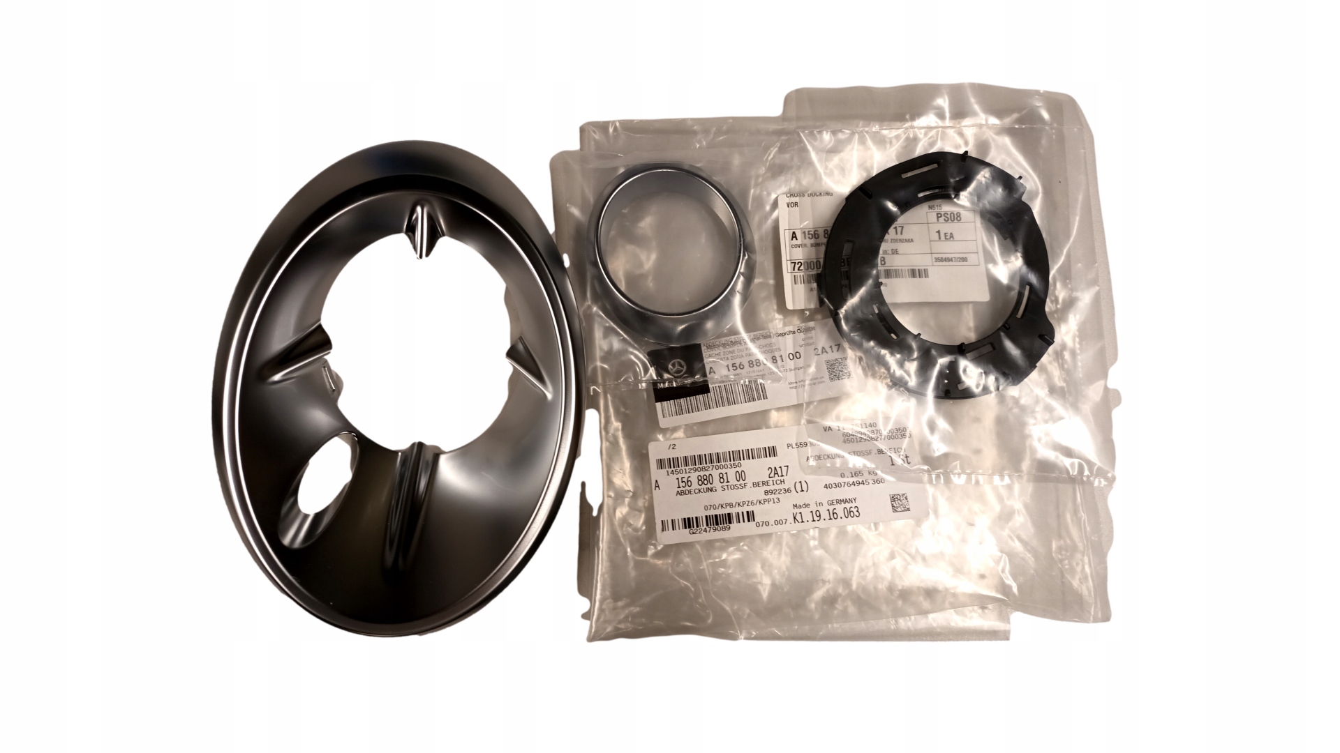 Mercedes Gla Rám mlhové lampy přední levý