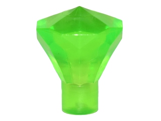 

Lego 30153 diament Trans Bright Green 1 szt Nowy