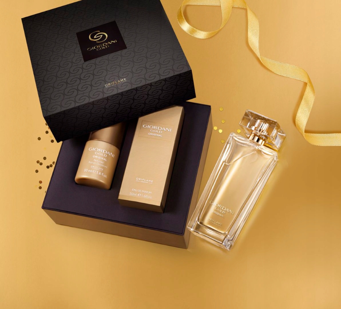 Sada Giordani Gold Original parfém a antiperspirant Oriflame