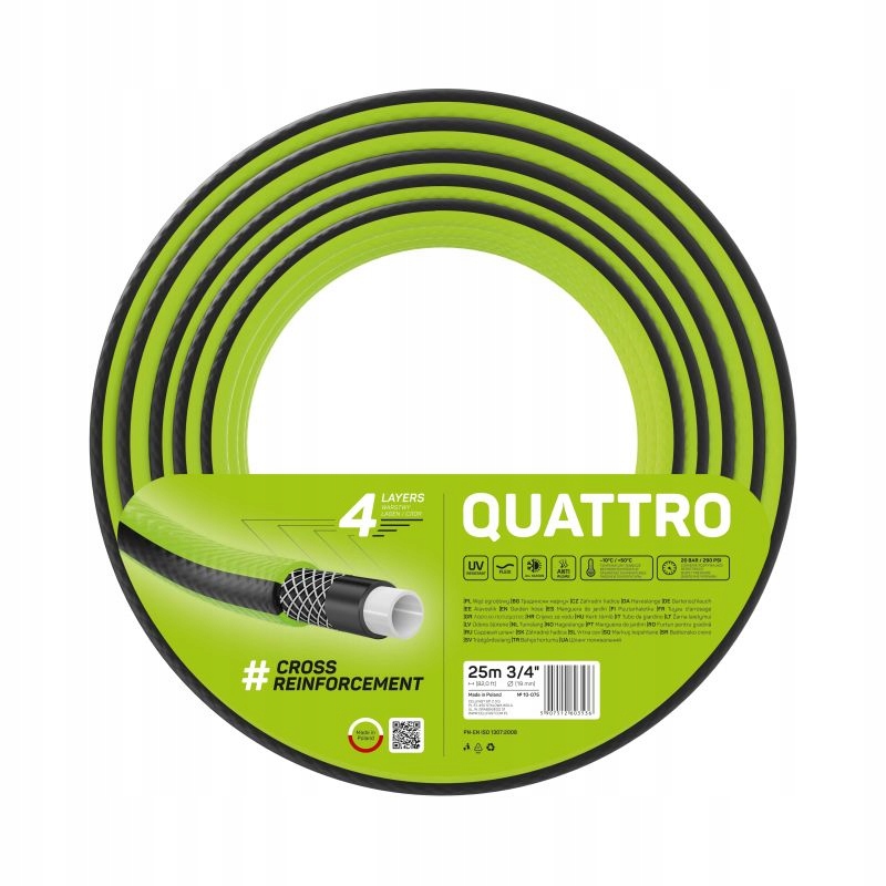 Hadice Cellfast Quattro 3/4 palce 25 m