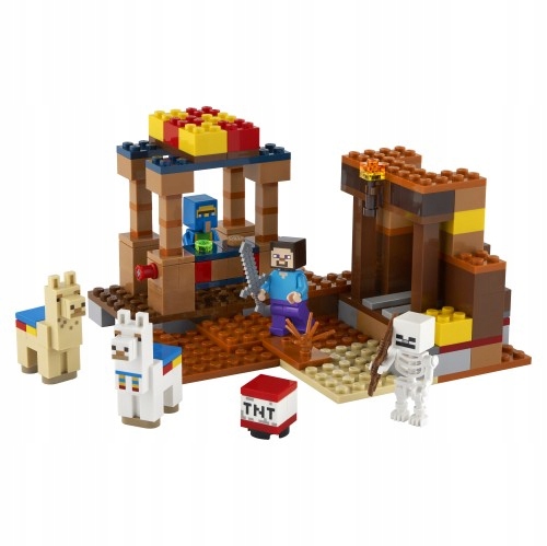 LEGO Klocki Minecraft Punkt handlowy Maincraft Numer produktu 21167