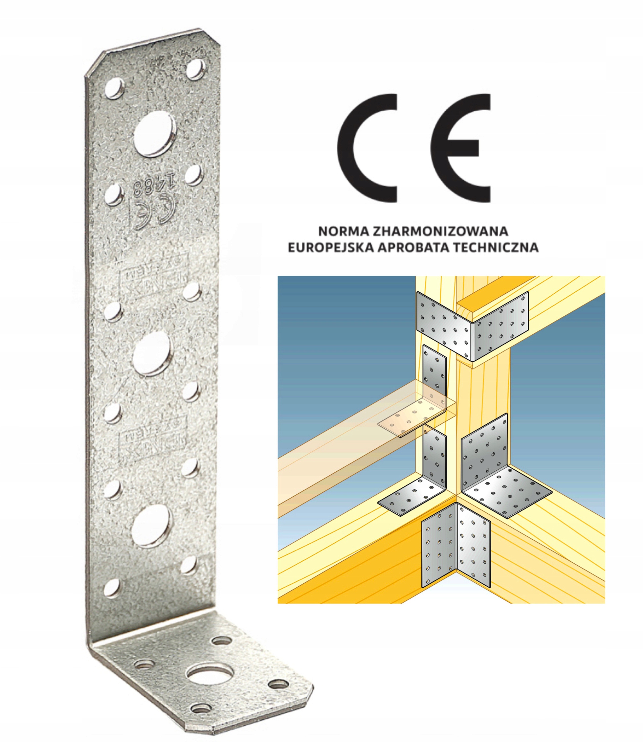 

KL3 Kątownik Łącznikowy Ciesielski 50x150x35 10szt