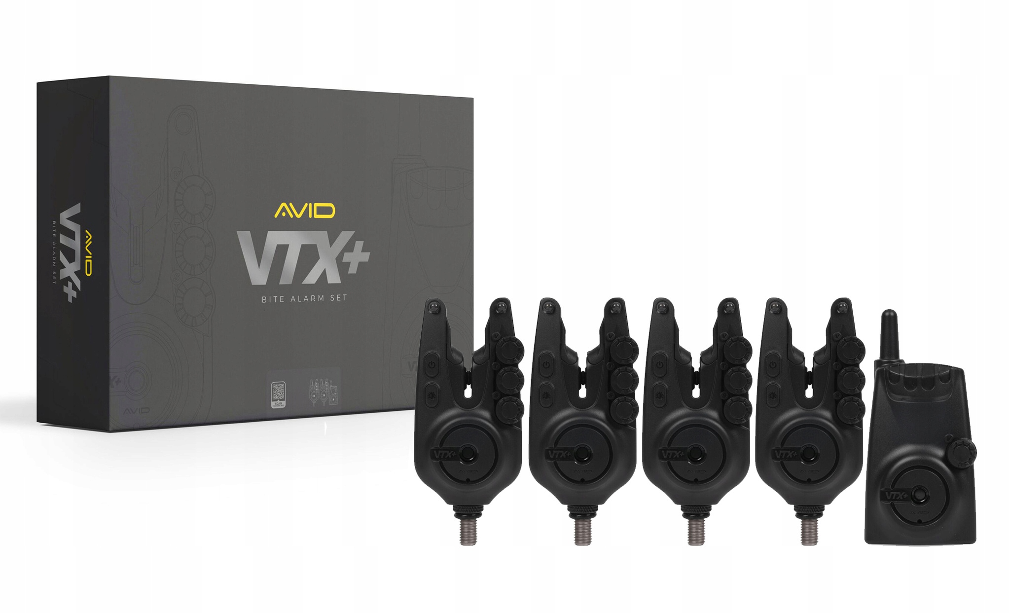 Zestaw Sygnalizatorów Avid Carp Vtx+ 4+1