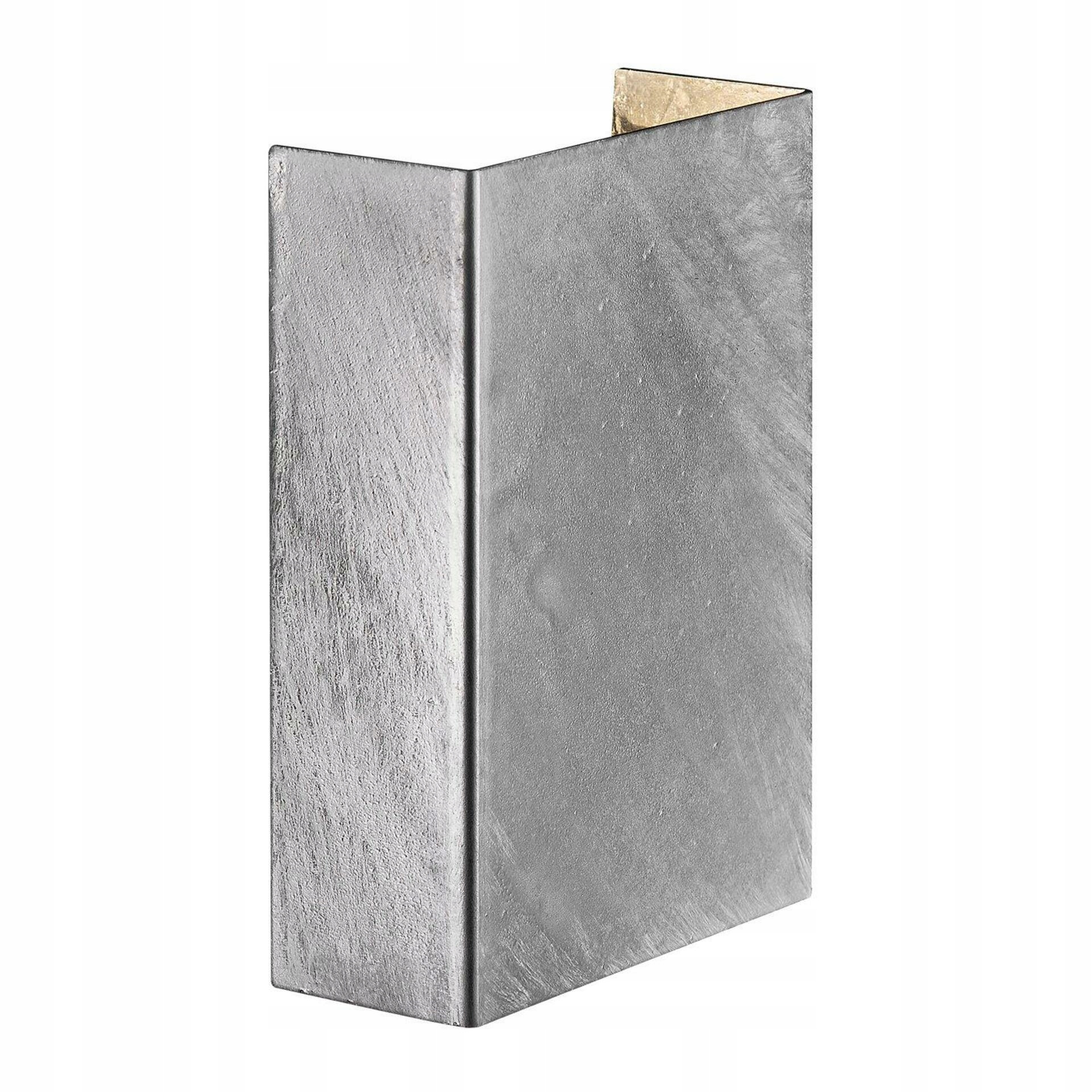 Nordlux vonkajšie Led svietidlo Fold 10, galvanizovaná oceľ, 2x3,75W, IP54