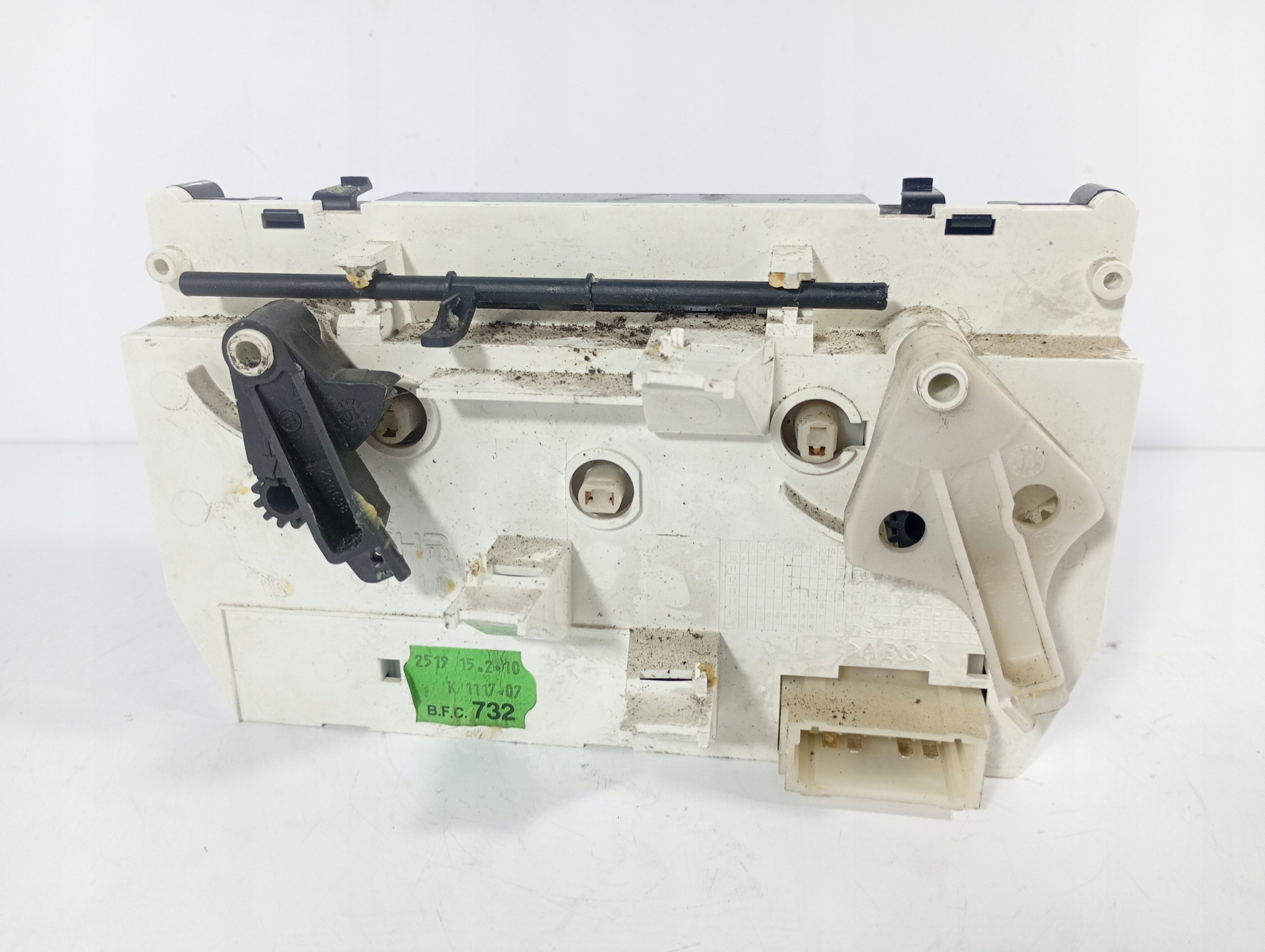 Peugeot 206 plus + 09-12 REGULACJA control panel air conditioning devices air