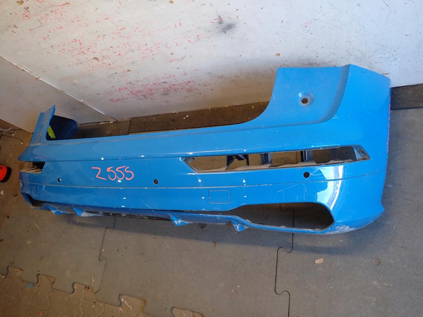 bumper rear part rear AUDI Q5 II 2017- S-LINE 80A807511C