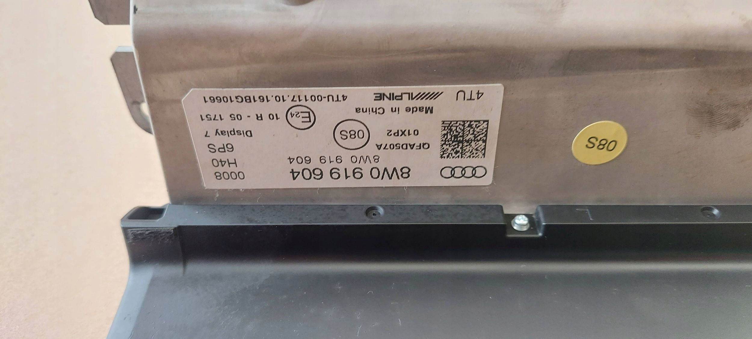 display MMI AUDI A4 B9 A5 8W 8W0919604