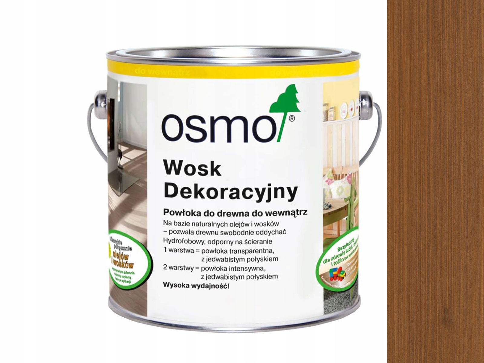 

Osmo 3143 wosk dekoracyjny Kolor Koniak 0,125L