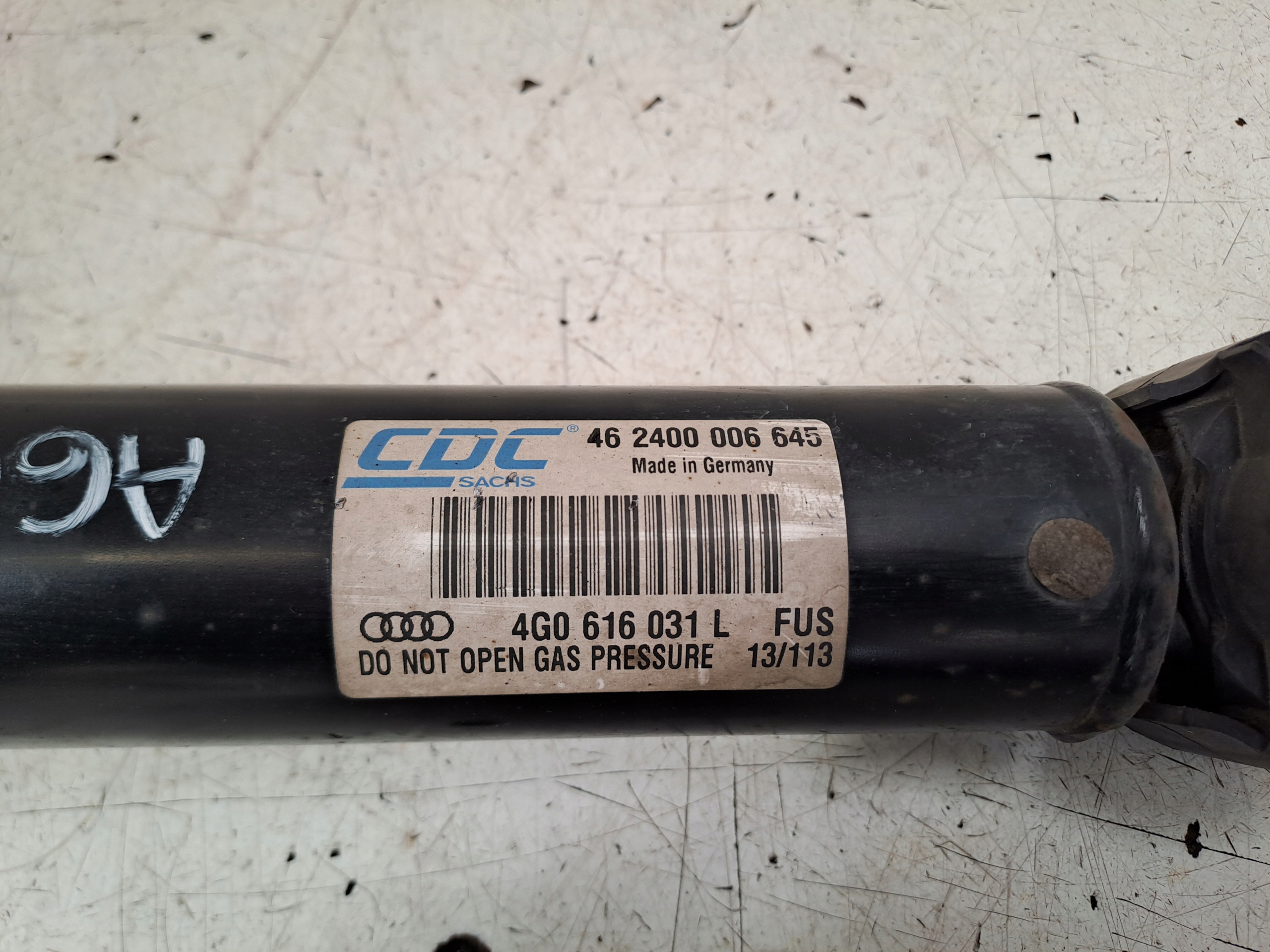 stoßdämpfer pneumatisch 4G0616031L Audi A6 C7