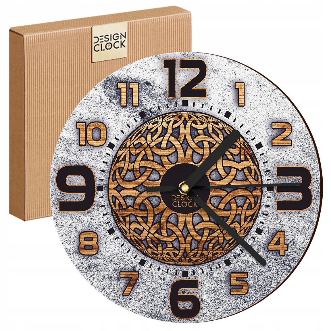 

Zegar Na Ścianę Ścienny Drewniany Beton