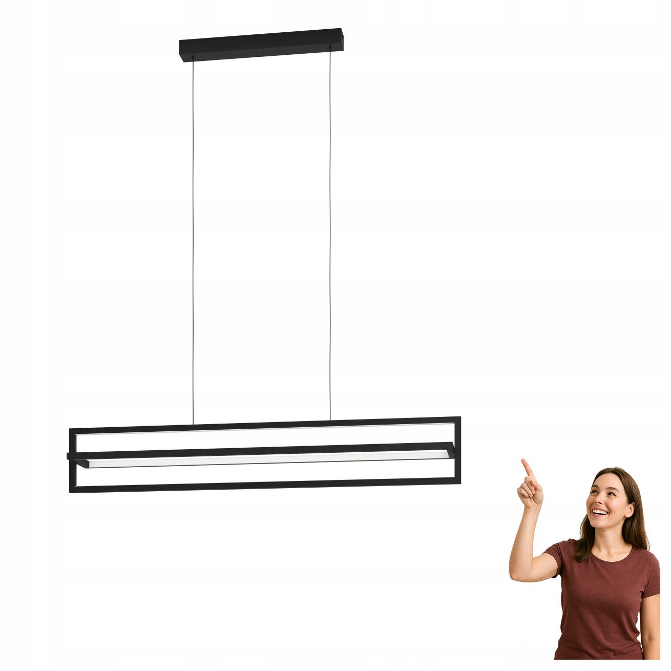 Led závesná lampa 34W Siberia 900466 Eglo