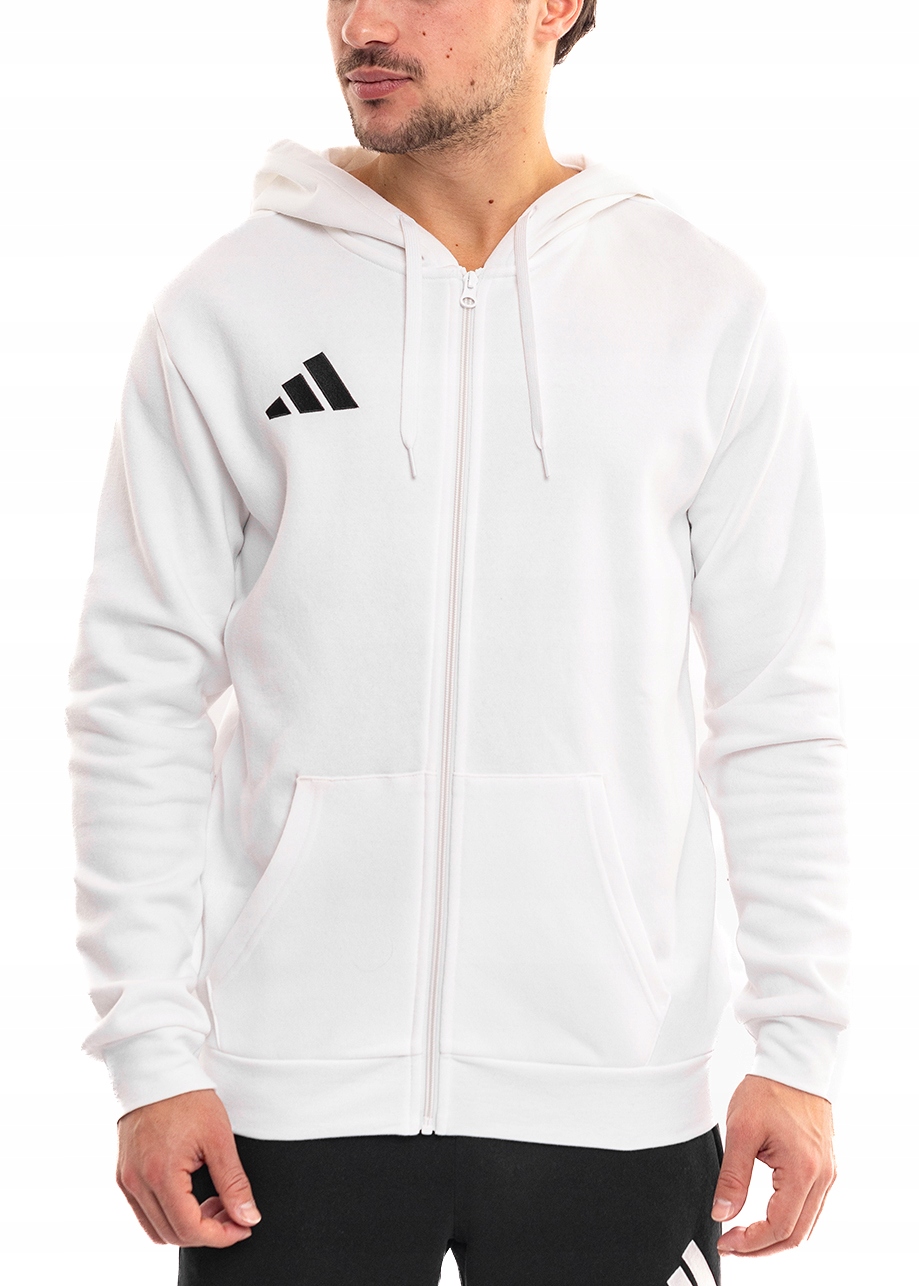 Pánská Mikina adidas Entrada 26 s kapucí Roztahovací Sportovní bavlněná L