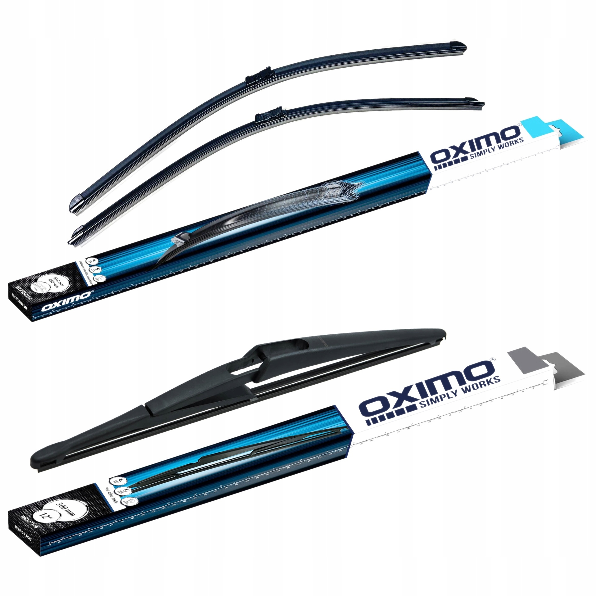 Wycieraczki do szyb Oximo Peugeot 508 I Sw/rxh Kombi 11.10-12.18 Przód+tył