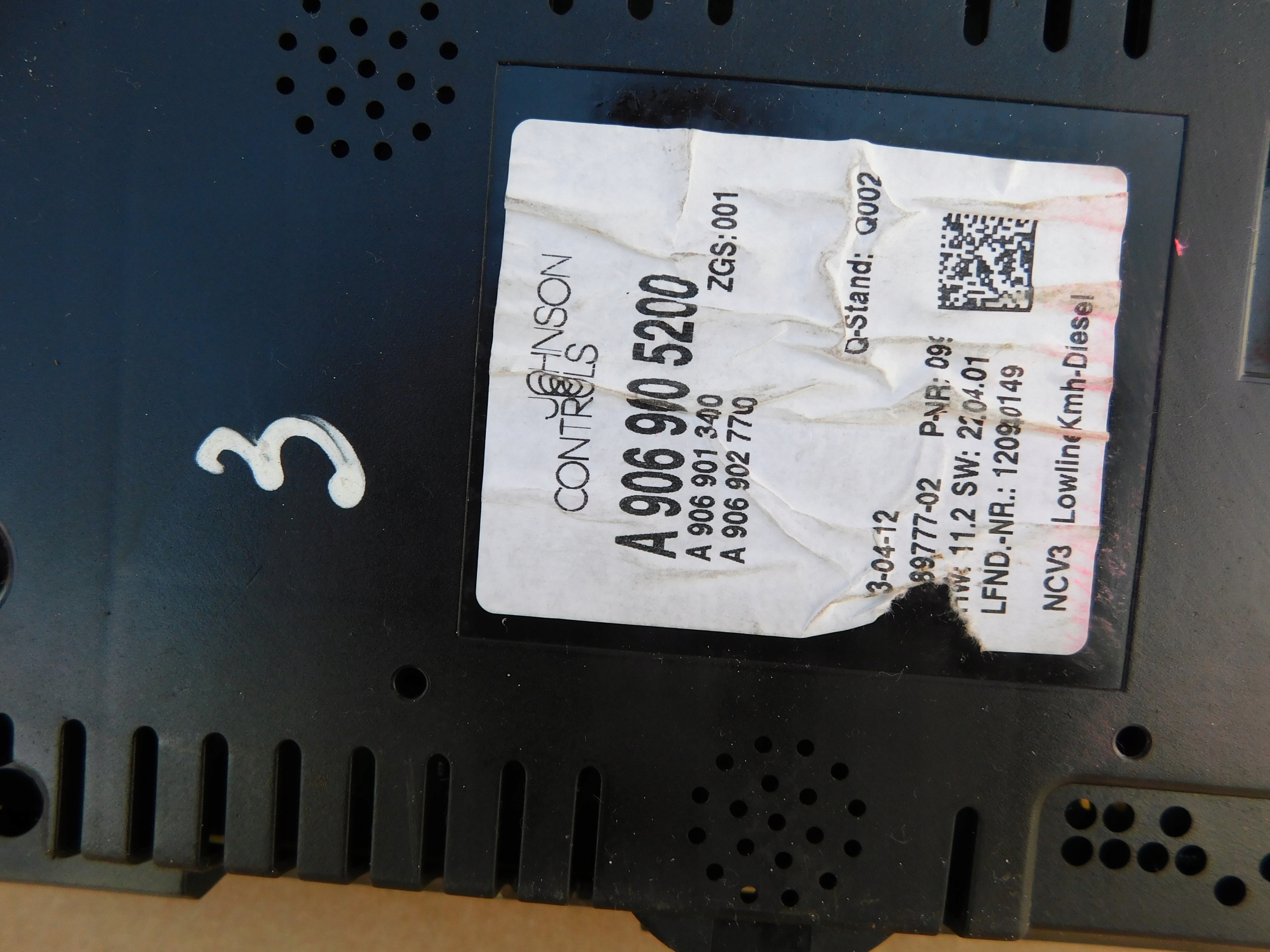 dials dials predkosciomierz Europa Sprinter 906 SPRAWNY A9069005200 OEM