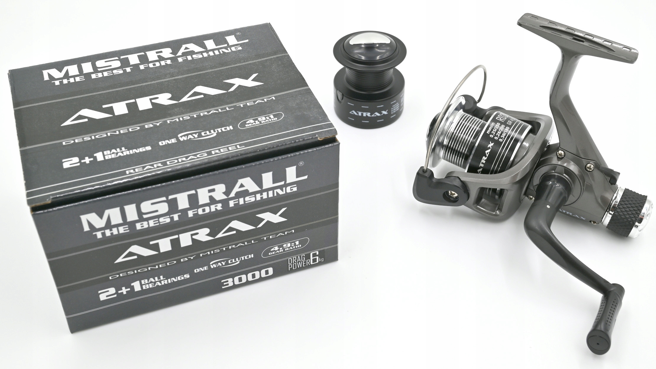 Kołowrotek Mistrall Atrax RD 4000|__-| Model Atrax
