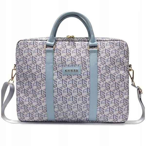 Pouzdro Pouzdro na notebook Guess Taška GUCB15HGCFSEB 16" modrá/b