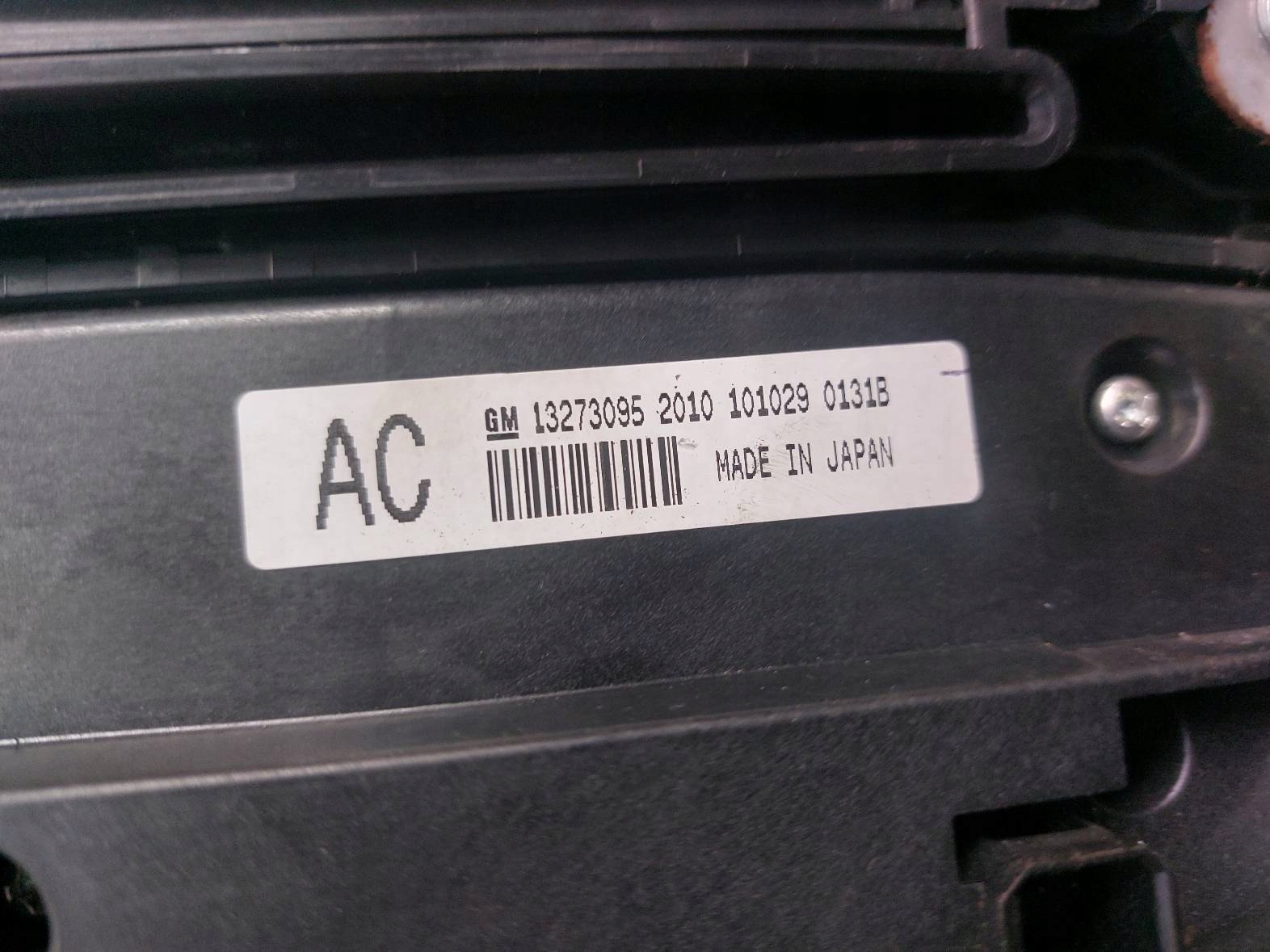 RADIO ODTWARZACZ + PANEL air conditioning devices + frame OPEL INSIGNIA A 22739814