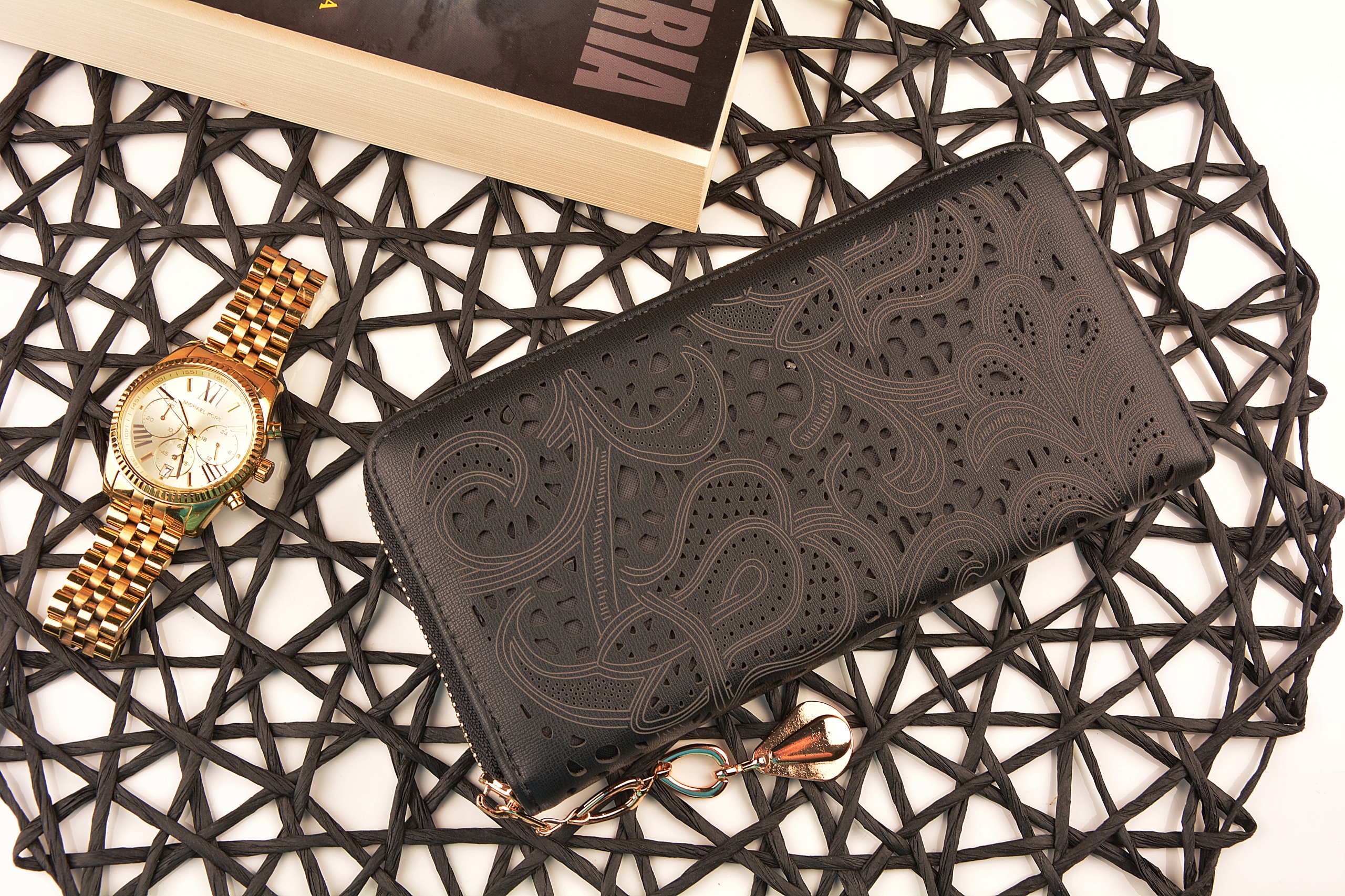 AŻUROWY PORTFEL POJEDYŃCZY ! MODELE Marka inna