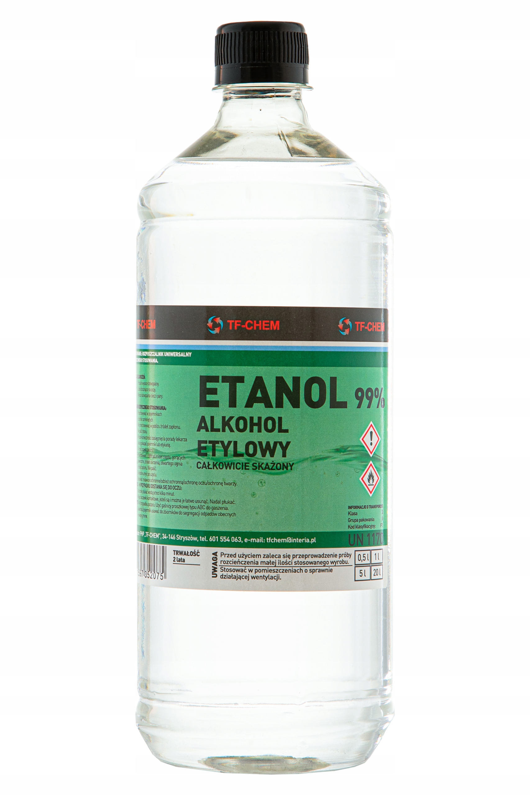 

Etanol Alkohol Etylowy 99% 1L