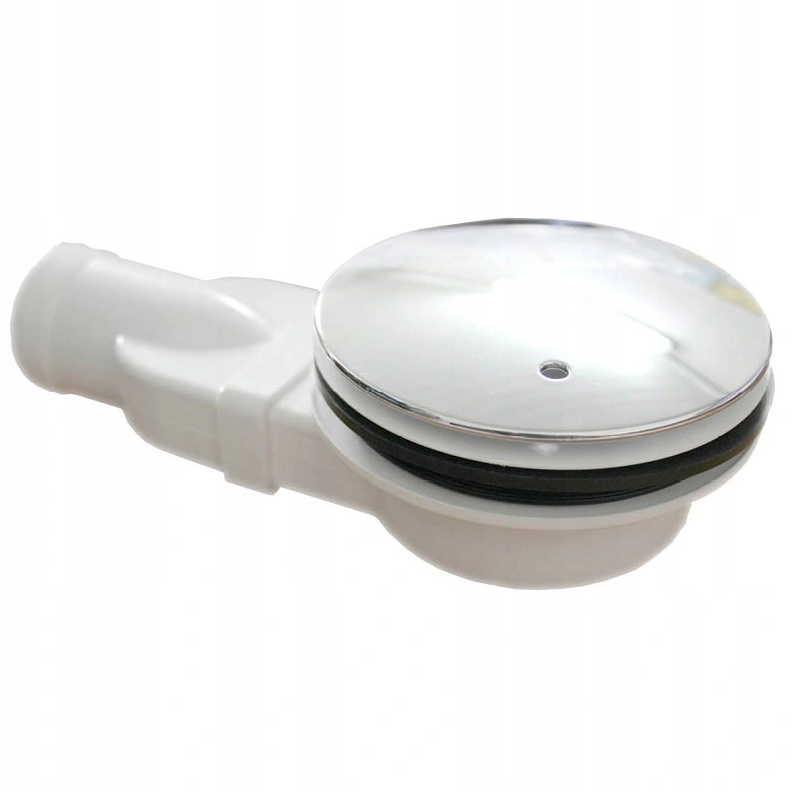 SYFON BRODZIKOWY KANALIZACYJNY ODPŁYW SLIM D01 CHROM FI 90 Kod producenta Syfon slim Chrom