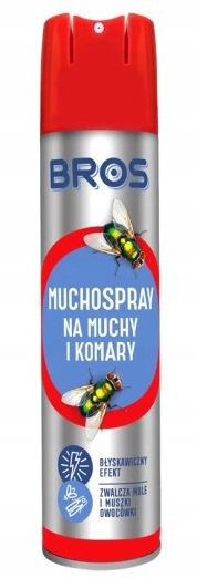 

Muchospray Bros 400ML Aerozol Muchy Komary Mrówki