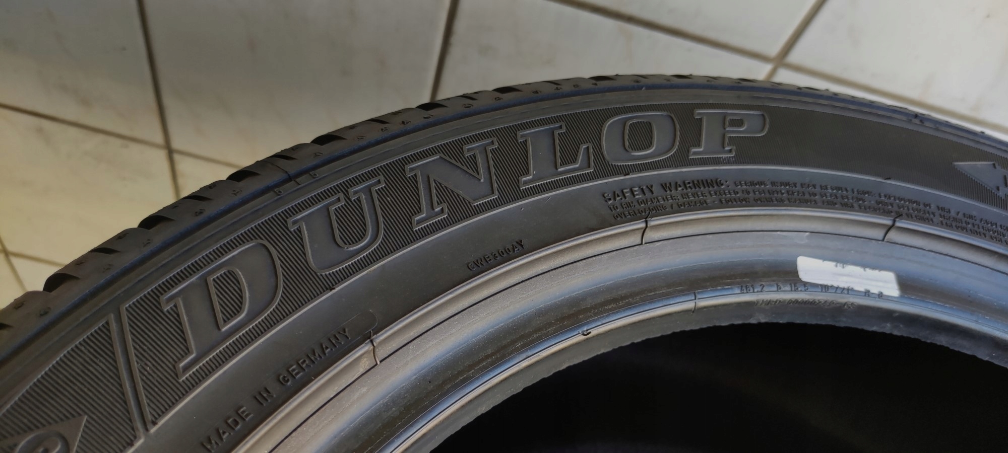 Opony 265/45/18 Dunlop 6,52mm 2szt.=450zł Z Profil opony 45