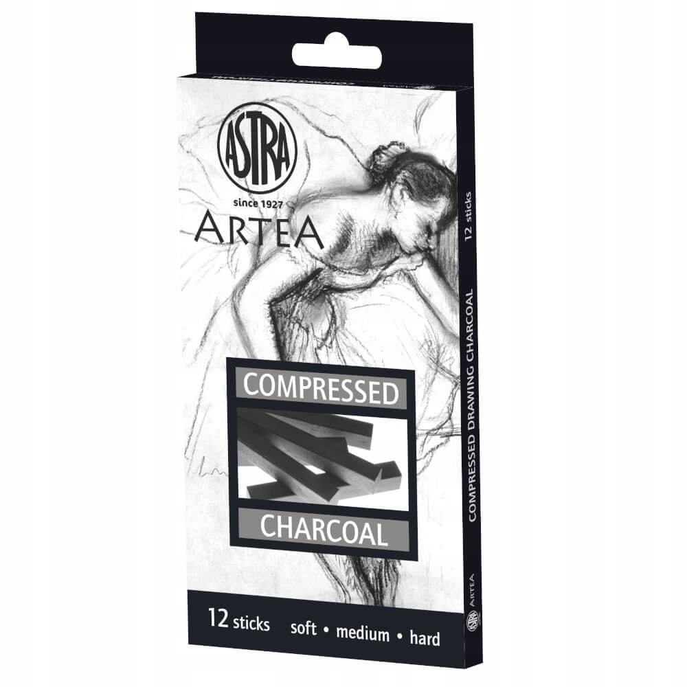 Sada Kreslicích Lisovaných Uhlíků Černá