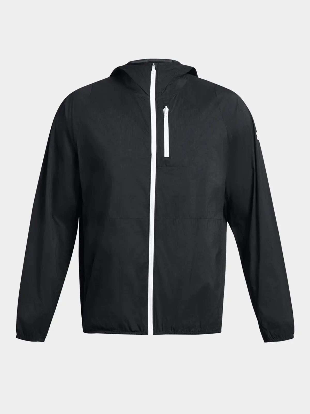 KURTKA WIOSENNA MĘSKA ARMOUR PRZECIWDESZCZOWA WIATRÓWKA SPORT 1381879-001 Długość do bioder