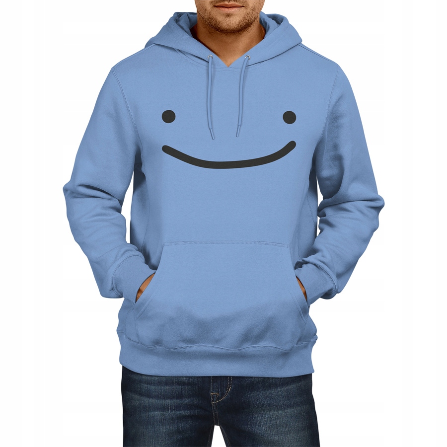 

Bluza męska Dream kangurka Minecraft błękitna XL
