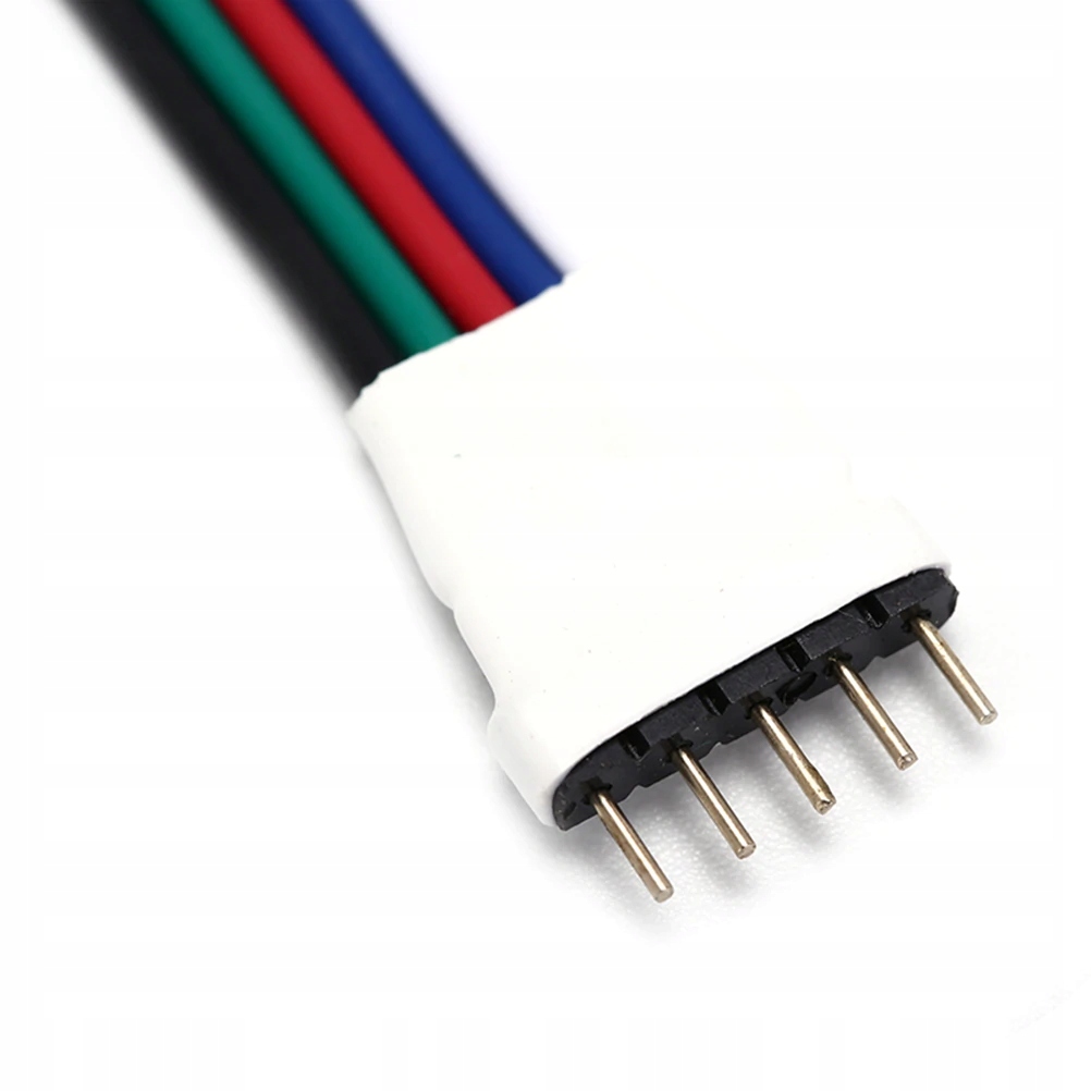 ZŁĄCZKA POJEDYŃCZA MĘSKA TAŚMA LED RGBW 5PIN Marka inna