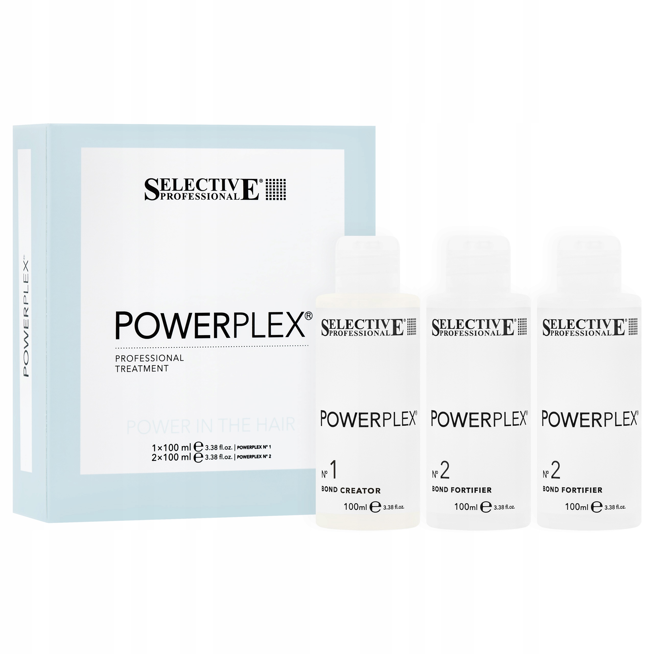 Sada pro hlubokou regeneraci vlasů Powerplex Selective Pro 3x100 ml