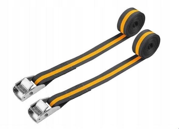 Pasy transportowe Tolsen 25 mm x 2,5m 2 szt. 100kg. 62246