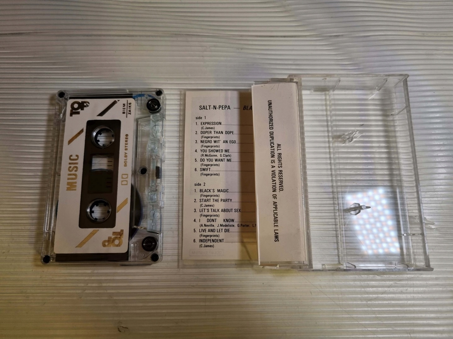 Salt 'N' Pepa - Blacks' Magic, kaseta audio Rok wydania 1994