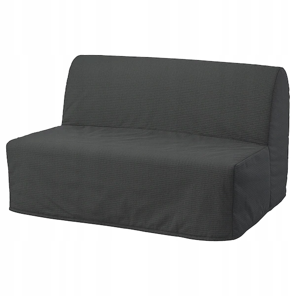 Ikea Lycksele/lovas Sofa 2-osobowa Vansbro ciemnoszary