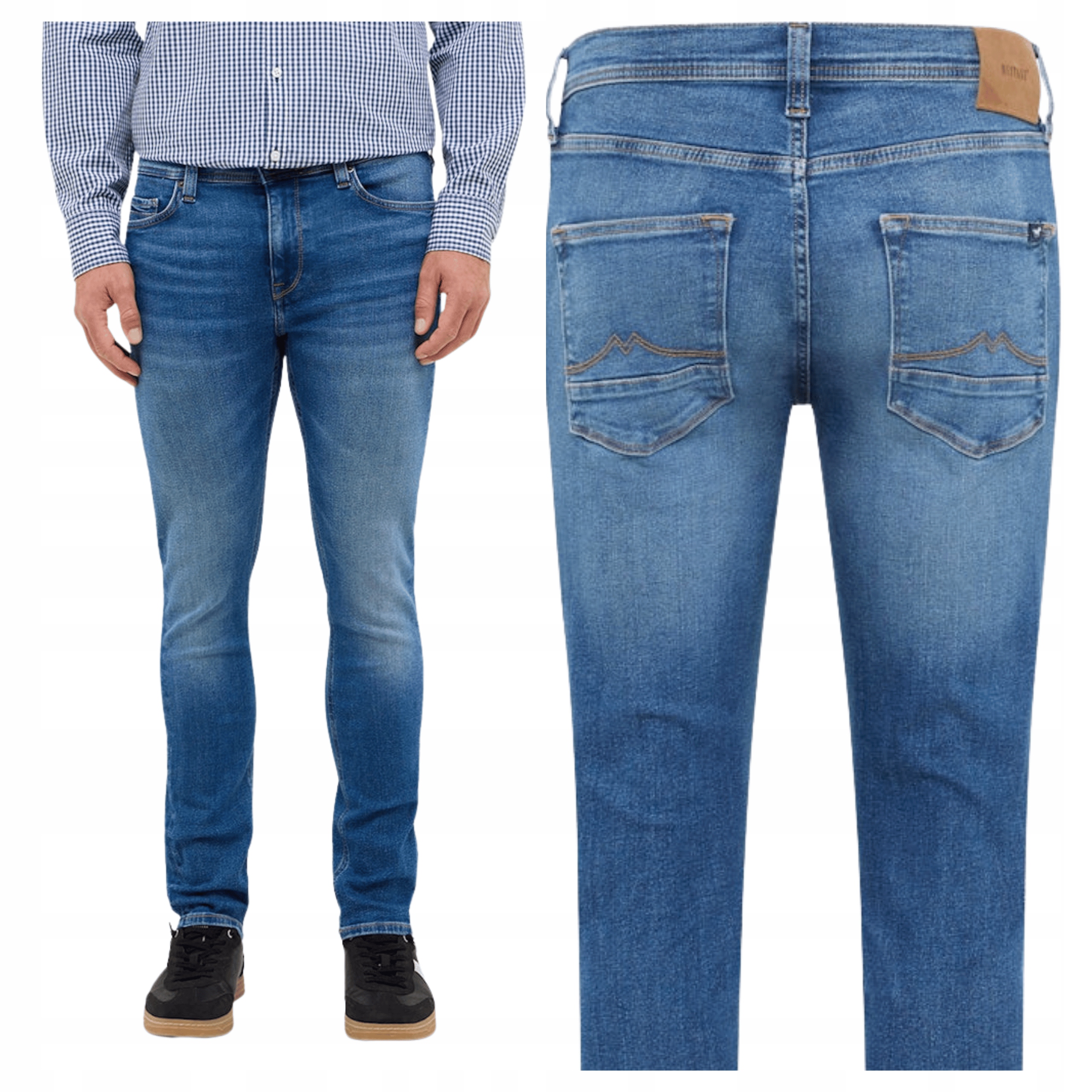 Mustang Vegas Slim W31 L30 Pánské džínové kalhoty džíny Přiléhavé