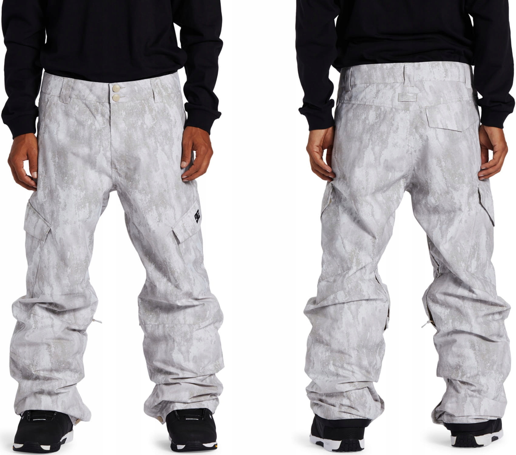 DC Shoes Spodnie narciarskie męskie Wodoodporne Ocieplane snowboardowe