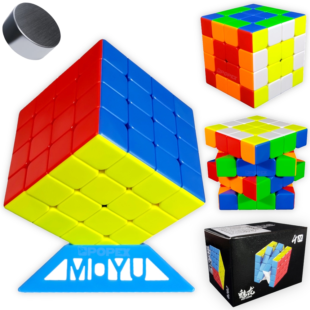 ORYGINALNA MAGNETYCZNA KOSTKA 4x4 - GRA PREZENT DLA DZIECI PODSTAWKA GRATIS