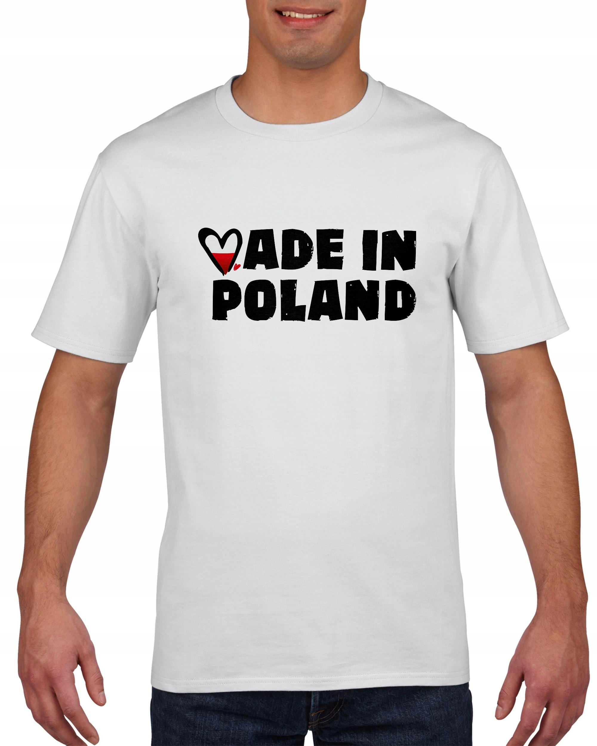

Koszulka męska Polska Made in Poland
