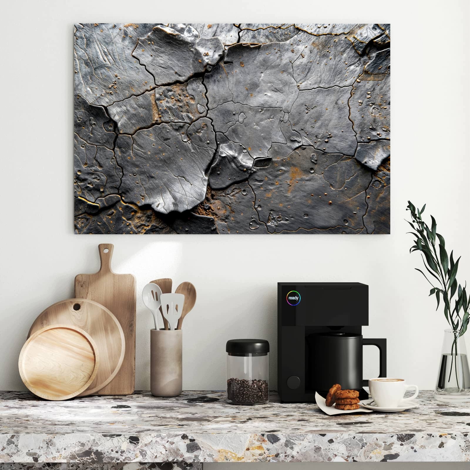 Magnetická tabule Zvětralé Skala 90 × 60 cm